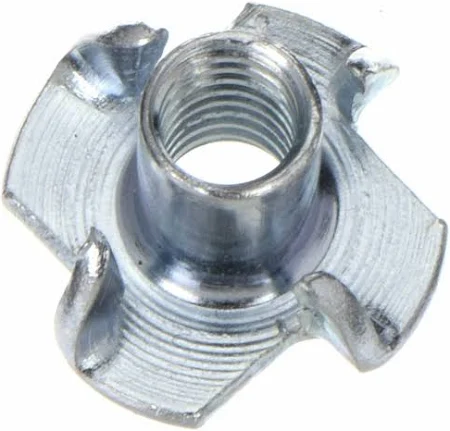 1/4"-20 Prong Tee Nut ZP