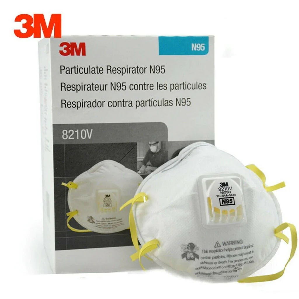 10Pk N95 Valved Particulate Respirator (3M)