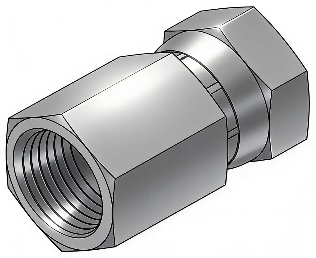 -12 X 3/4" Female JIC Swivel to Female NPT Steel