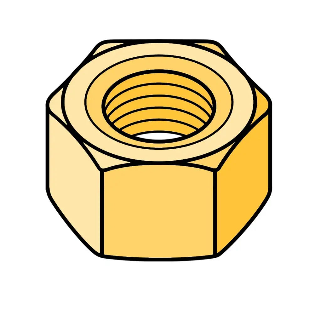 3/4"-10 Hex Nut GR.8 YZ