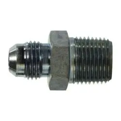 -3 X 1/8" Male JIC to Male NPT Steel