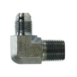 -05 X 1/8" Male JIC to Male NPT 90° Steel