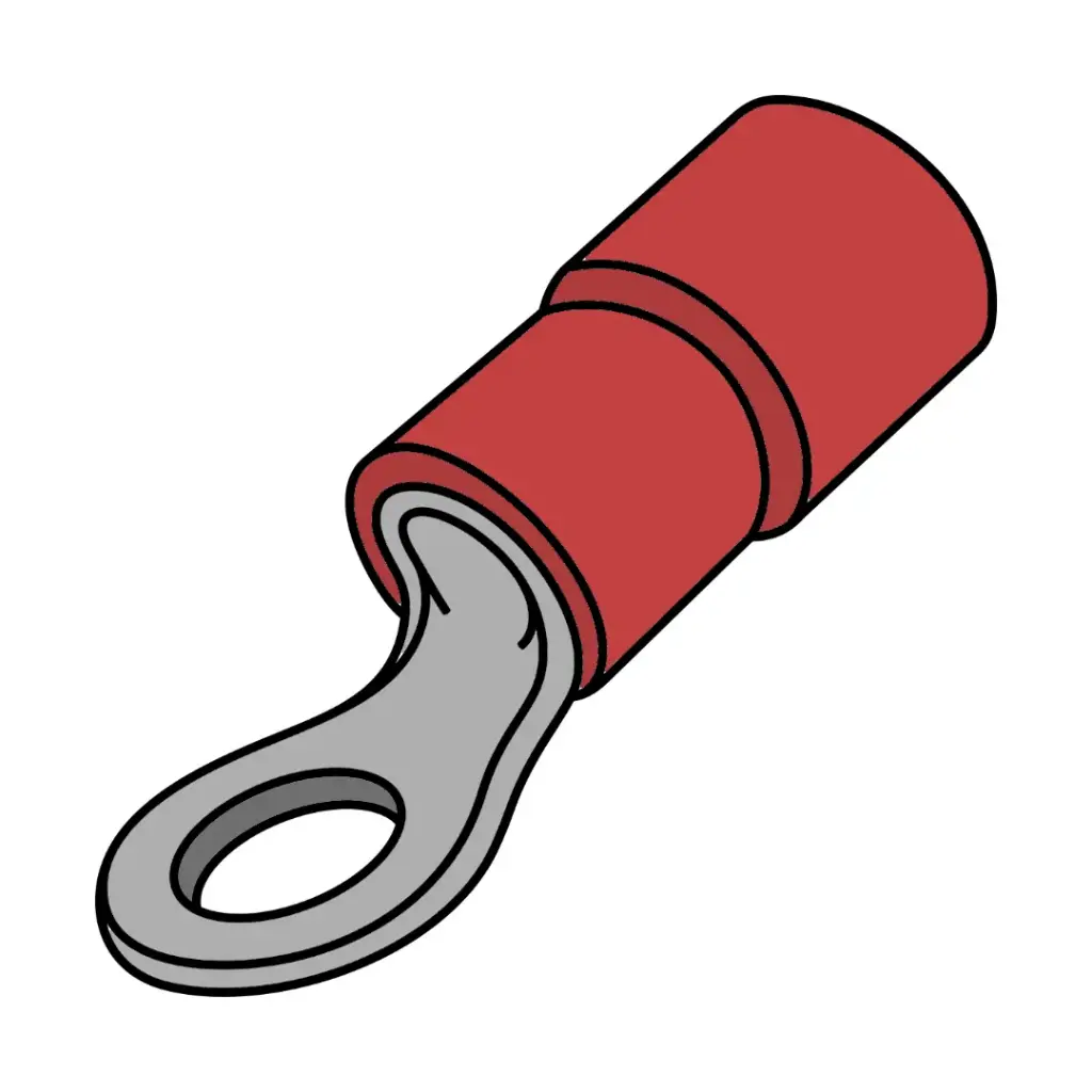 22-18 GA. Nylon #6 Ring Connector