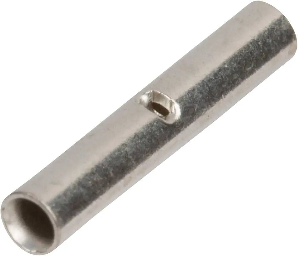 26-24 GA. Non-Insulated Seamless Butt Connector