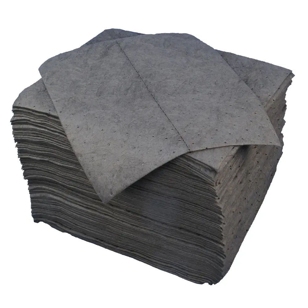 Universal Bonded Med. Weight Absorbent Pads (100 Count) Gray