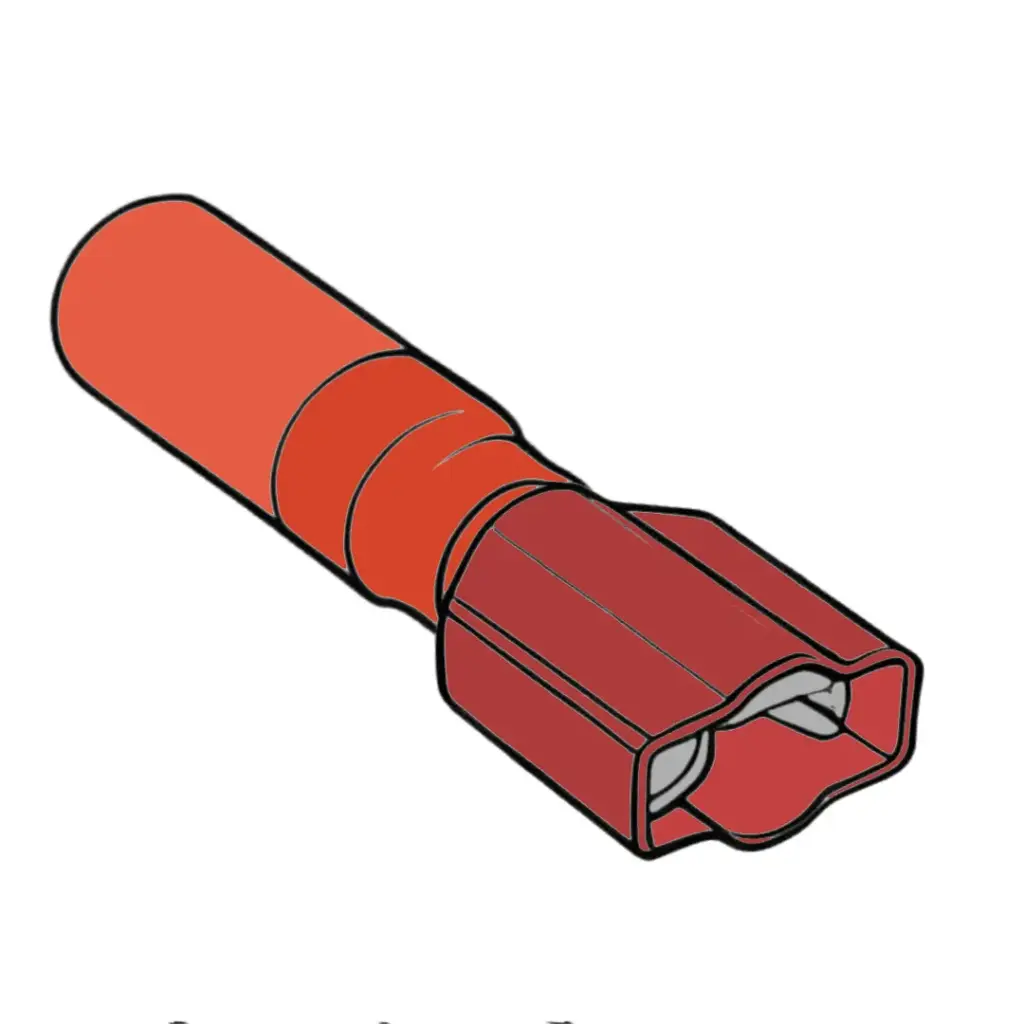 22-18 GA. Heat Shrink (Fully-Hump) #.250 Female Dis-connect
