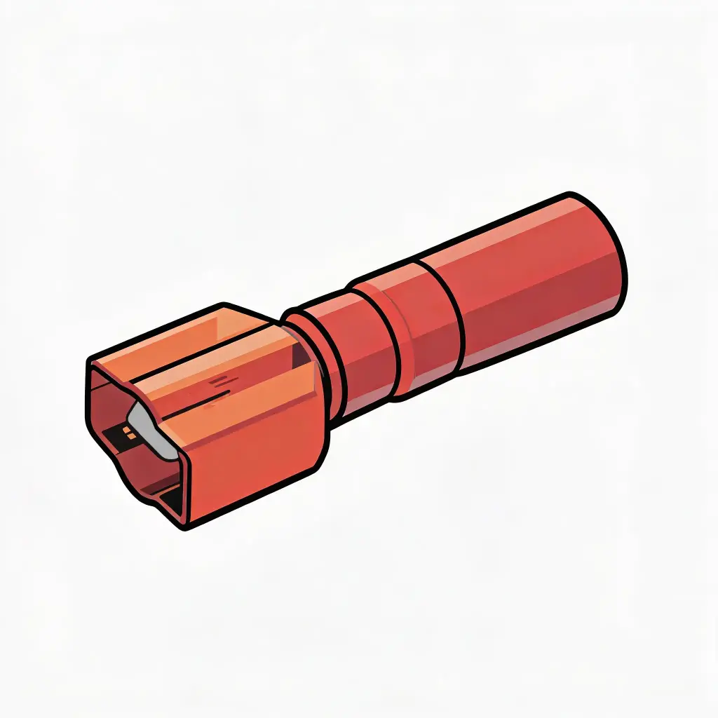 22-18 GA. Heat Shrink (Fully-Hump) #.250 Male Dis-connect