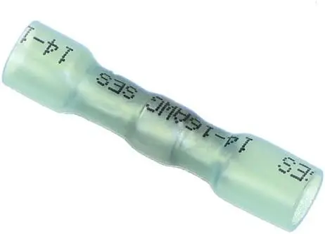 22-18 GA. Heat Shrink Butt Connector (Solder)
