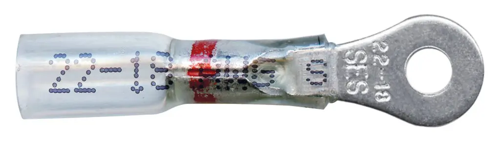 22-18 GA. Opti-Seal #8 Ring Connector