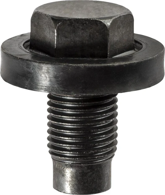1/2"-20 X 13/16" Washer Head 5/8" Drain Plug. w/Rubber Washer Face Gasket [78-62]