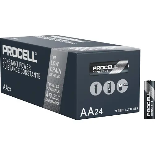 24Pk AA Batteries PROCELL (Duracell)