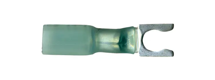 16-14 GA. Heat Shrink #10 Fork Connector