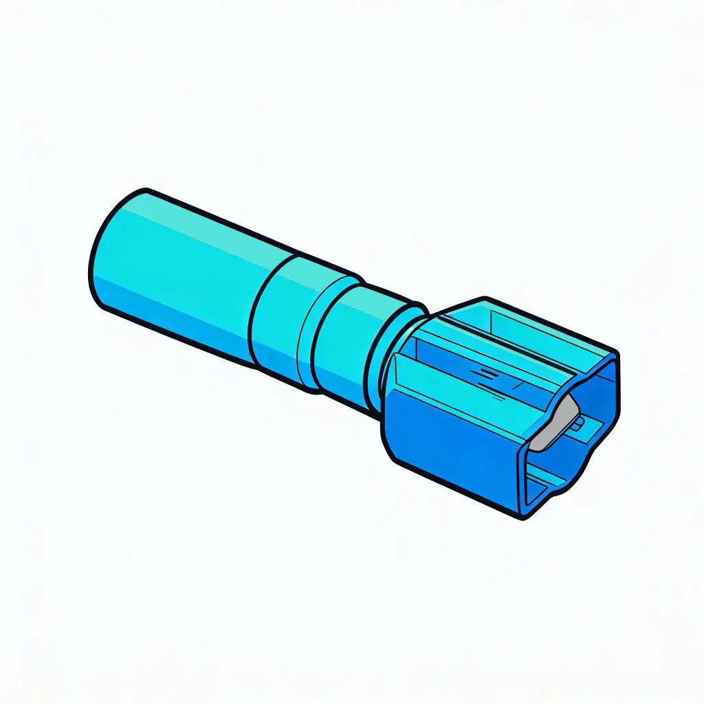 16-14 GA. Heat Shrink (Fully-Hump) #.250 Male Dis-connect