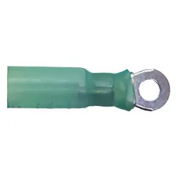 16-14 GA. Heat Shrink #6 Ring Connector