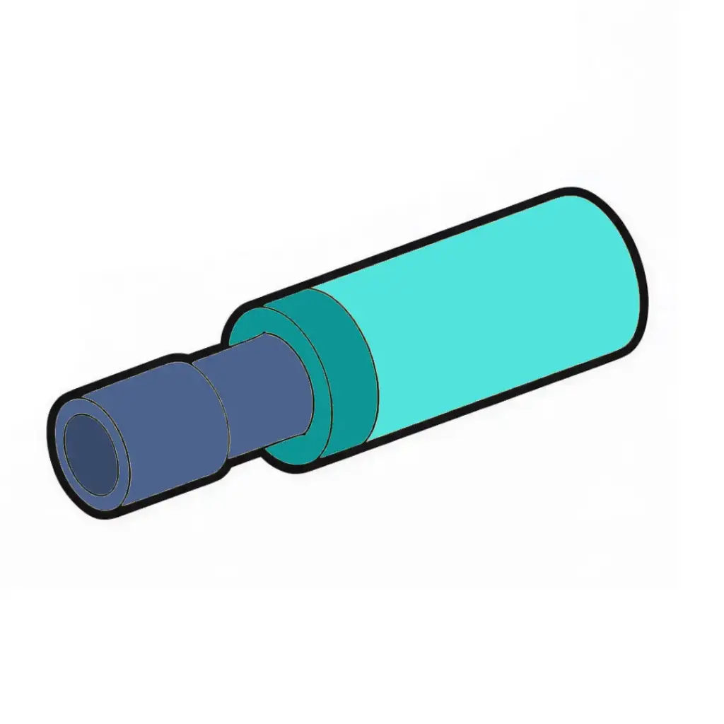 16-14 GA. Heat Shrink #.157 Female Bullet Receptacle Connector