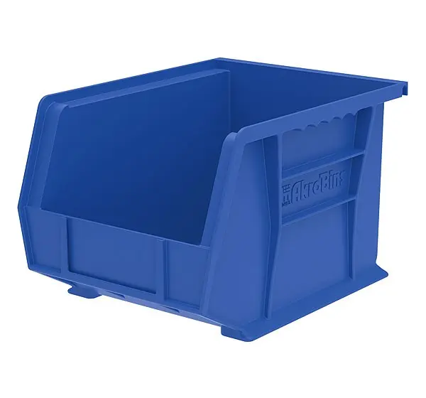10-3/4" X 8-1/4" X 7" Plastic Bin [Blue] (Akro-Mils)