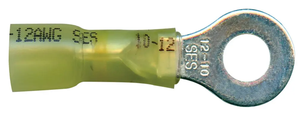 16-14 GA. Opti-Seal 1/4" Ring Connector