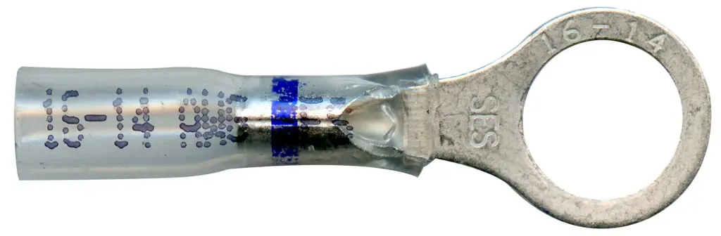 16-14 GA. Opti-Seal 3/8" Ring Connector