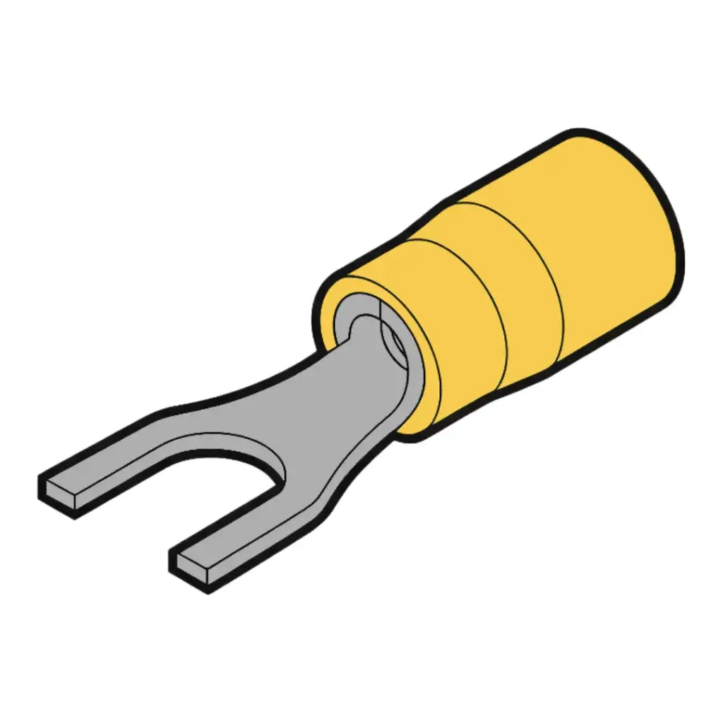 12-10 GA. Nylon #10 Fork Connector