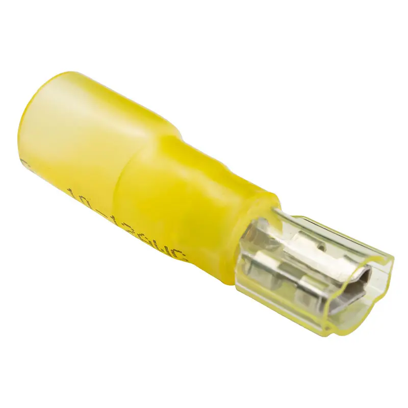 12-10 GA. Heat Shrink (Fully-Hump) #.250 Female Dis-connect