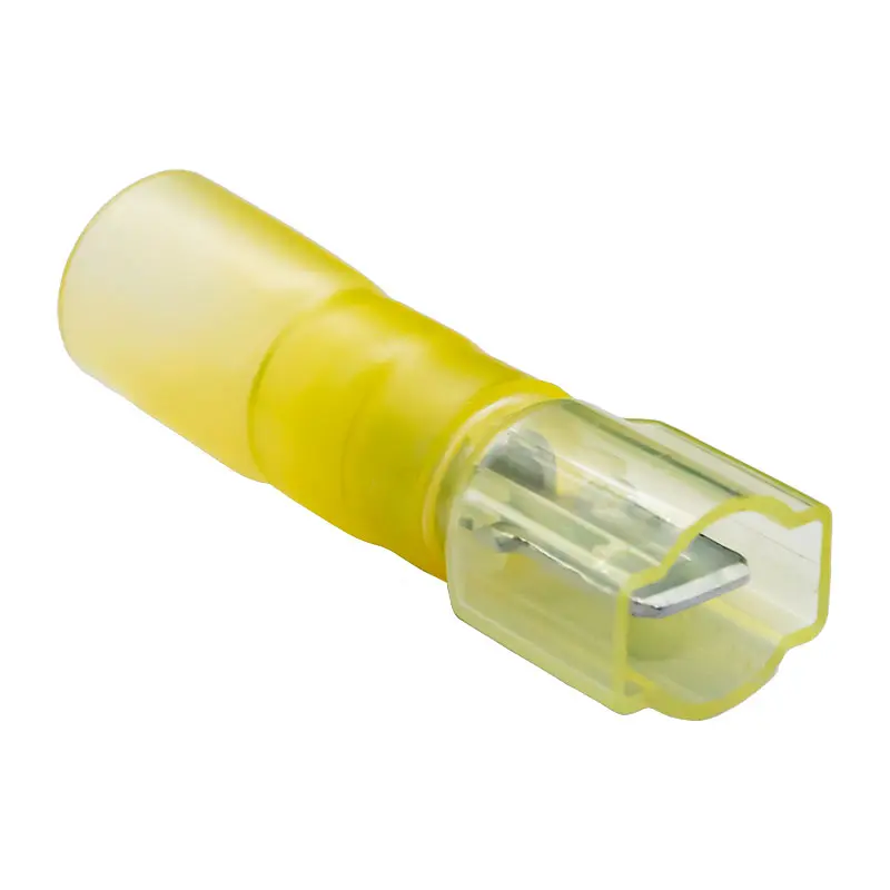 12-10 GA. Heat Shrink (Fully-Hump) #.250 Male Dis-connect