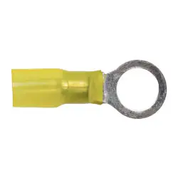 12-10 GA. Heat Shrink 3/8" Ring Connector