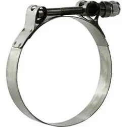 #625 T-Bolt Hose Clamp All Stainless Steel [6.25"-6.56" / 158.8mm-166.7mm Range]
