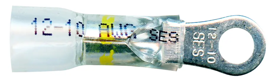 12-10 GA. Opti-Seal #10 Ring Connector