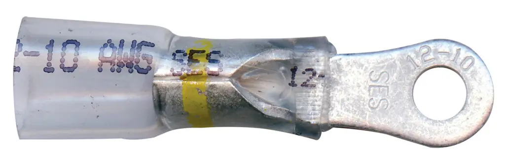 12-10 GA. Opti-Seal #8 Ring Connector