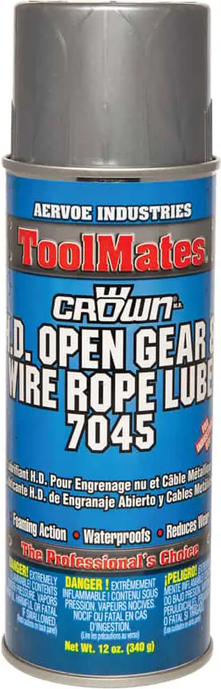 Heavy Duty Open Gear & Wire Rope Lubricant (Aervoe/Crown)