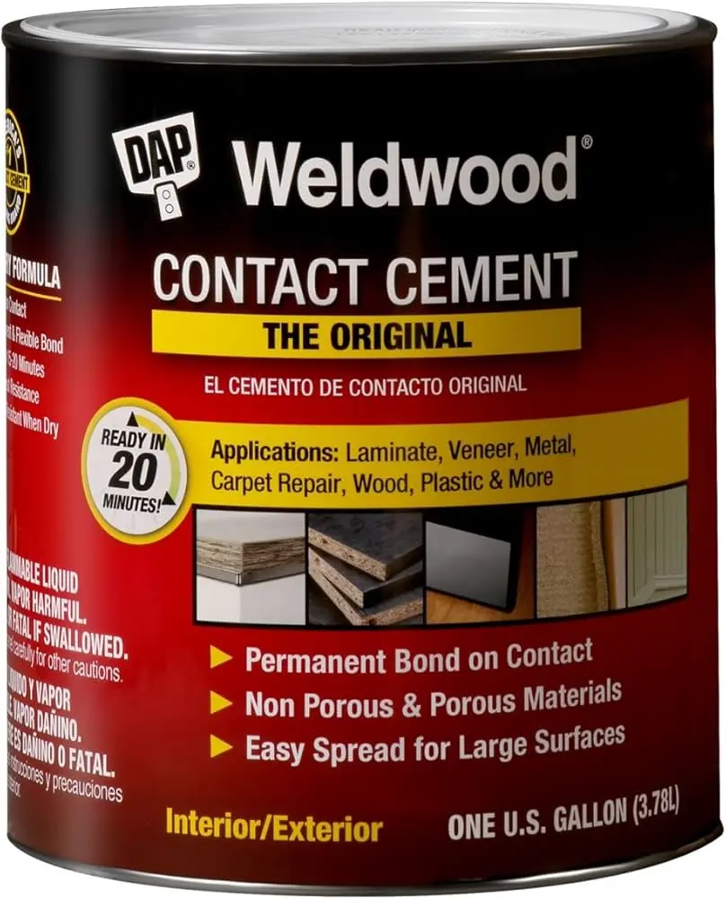 1 Gallon Contact Cement (Dap/Weldwood)