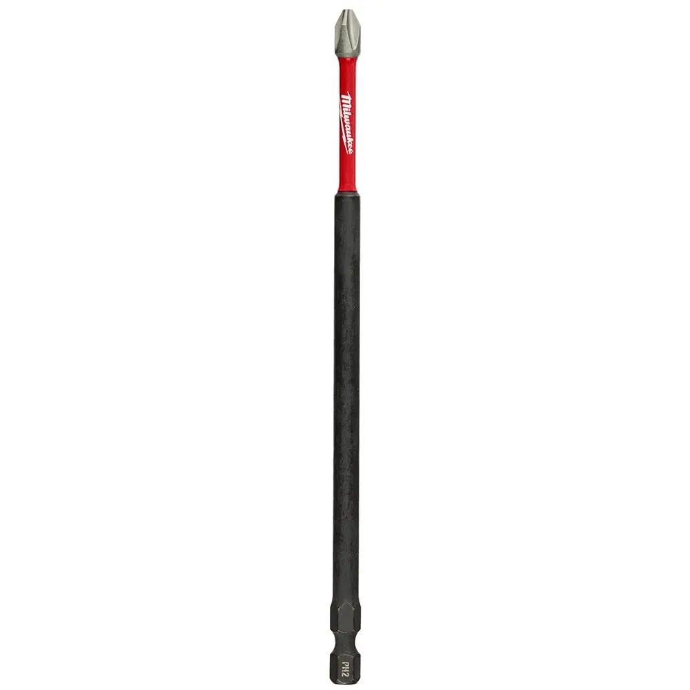 #2 Phillips X 6" Impact Driver Bit 1/4" (Milwaukee/SHOCKWAVE)