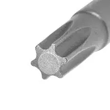 T25 Torx X 2" Driver Bit 1/4" Hex Shank