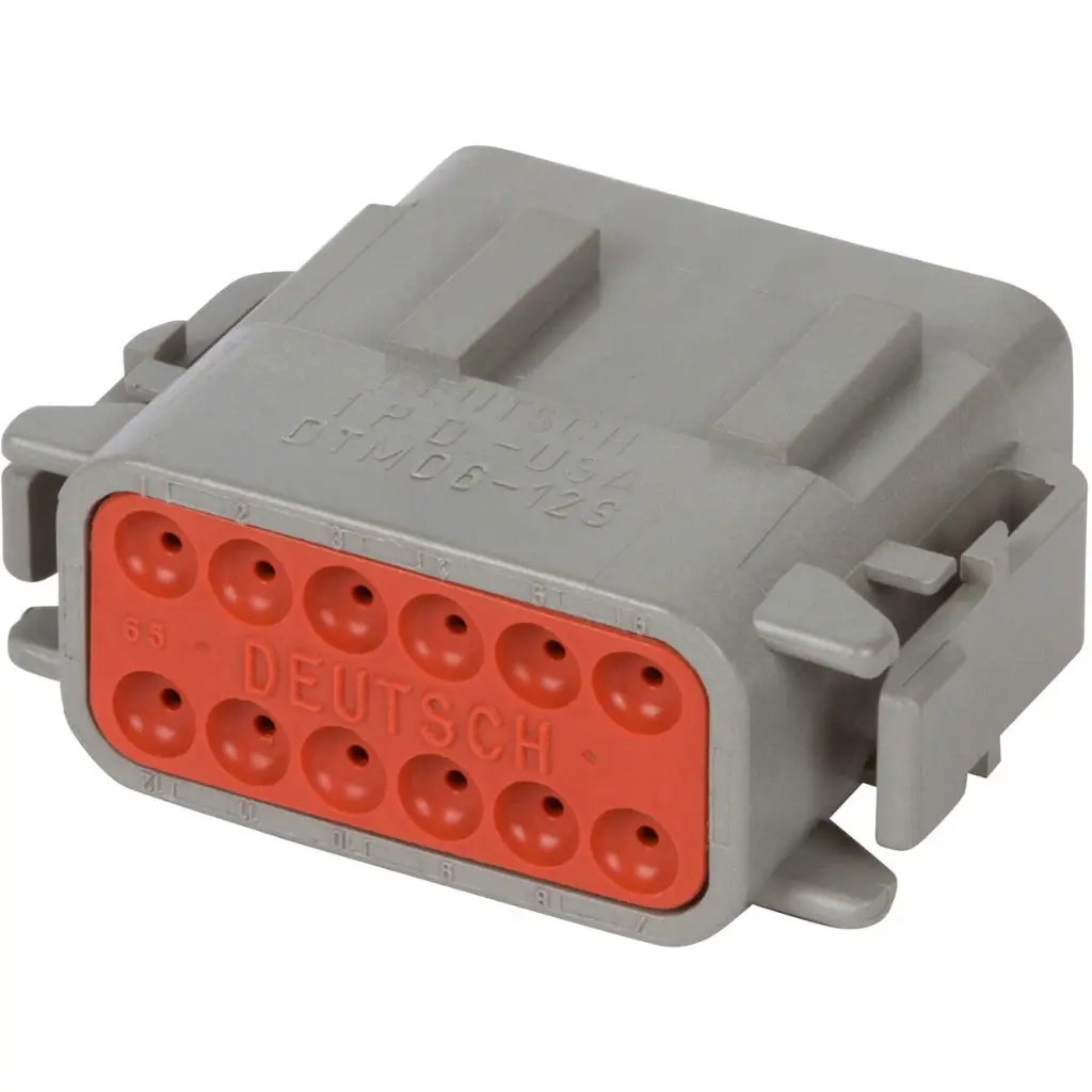 DTM 12-Way Male Plug (Deutsch) DTM06-12S