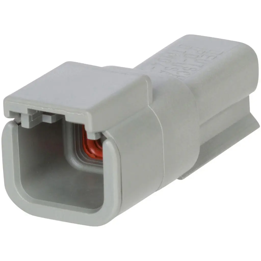 DTM 2-Way Female Receptacle (Deutsch) DTM04-2P