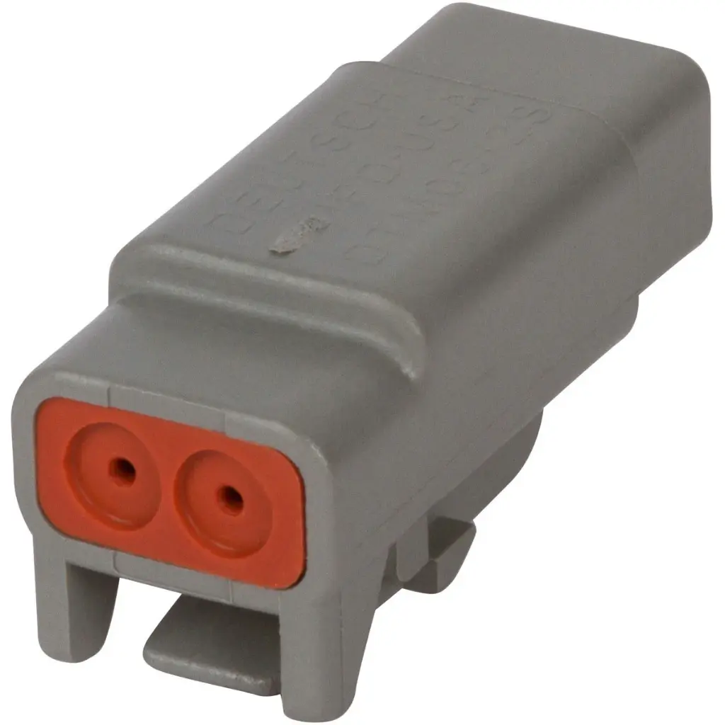 DTM 2-Way Male Plug (Deutsch) DTM06-2S
