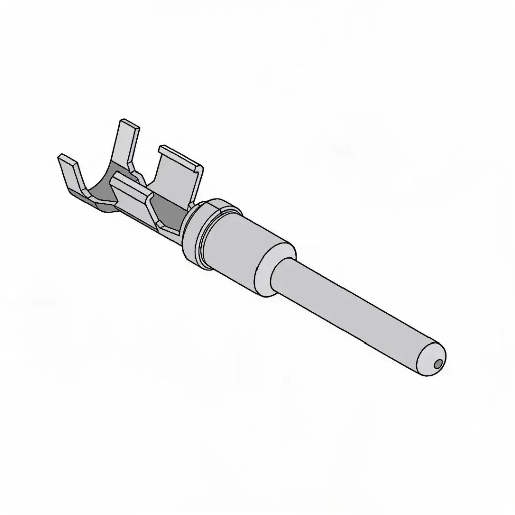 20-16Ga Male Open Barrel Pin Connector Terminal (Deutsch)