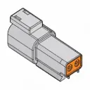 DTP 2-Way Female Receptacle W/Wedgelock (Deutsch)