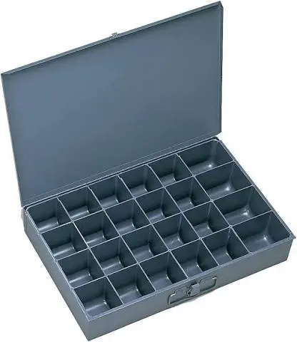 24 Compartment DS Small Scoop Drawer [13-9/16 x 9-7/8 x 2-1/8] (Durham)