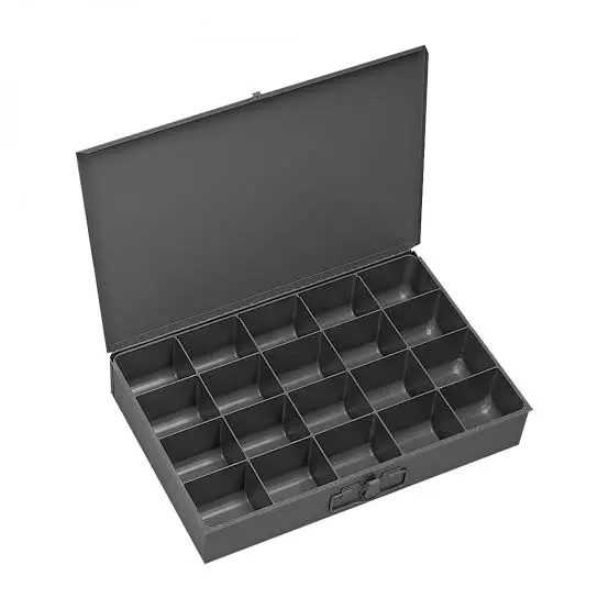 20 Compartment DS Small Scoop Drawer [13-9/16 x 9-7/8 x 2-1/8] (Durham)