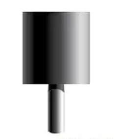 1/2" X 1/2" X 1/4" Shank [Shape W185] Mounted Point (Flexovit/USA) Max RPM 34,500