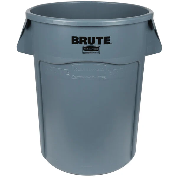 44 Gallon Garbage Can Gray (Rubbermaid/Brute)