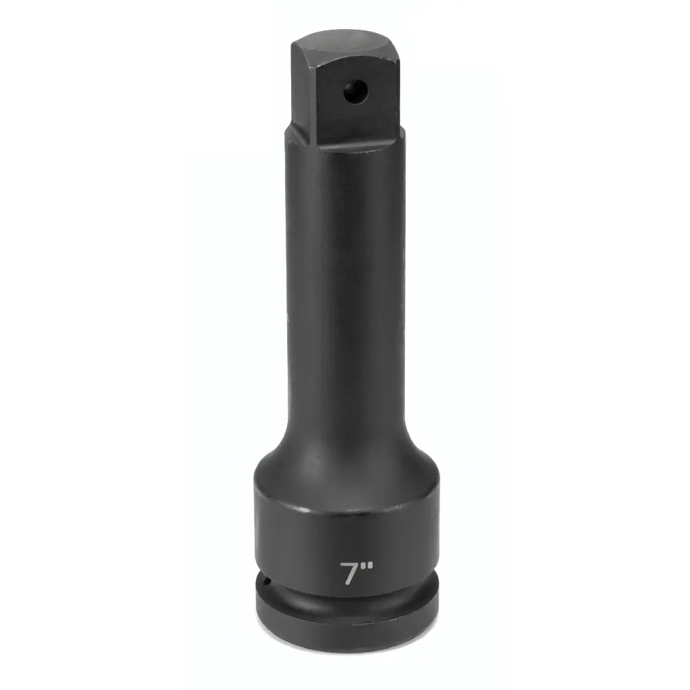 7" Long 1" Dr. Impact Extension Socket W/Pin Hole (Grey Pneumatic)