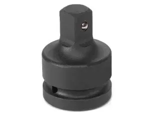 1" Female to 3/4" Male Adapter Impact Socket W/Friction Ball (Grey Pneumatic)
