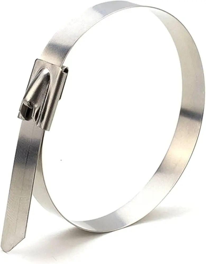 18" X 5/8" X 800lb Cable Ties Type 316 Stainless Steel [50pk]
