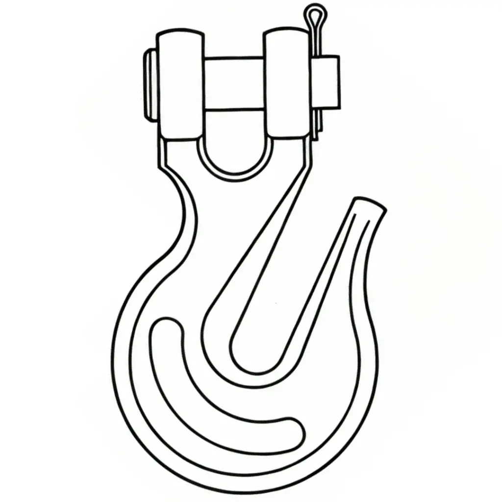 1/4" Clevis Grab Hook (Import)