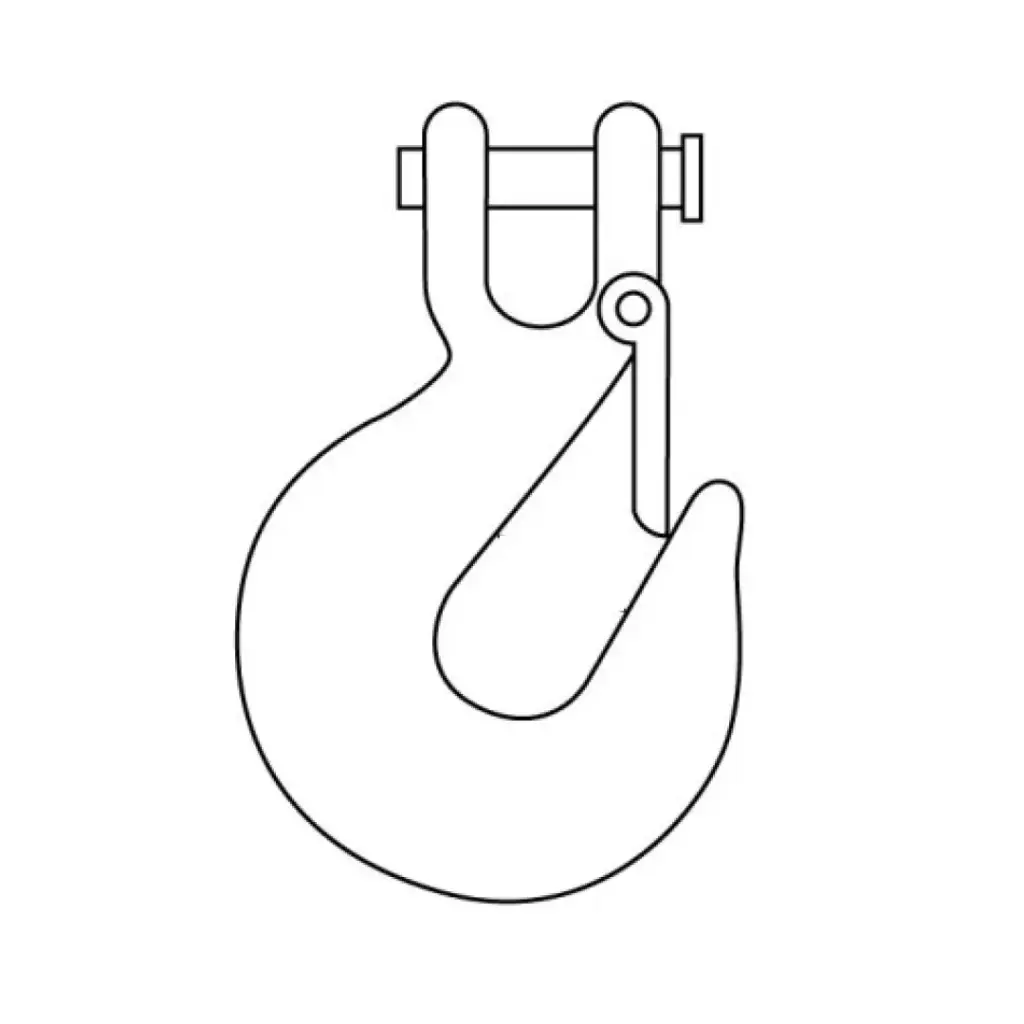 5/16" Clevis Slip Hook G-70 (Import)