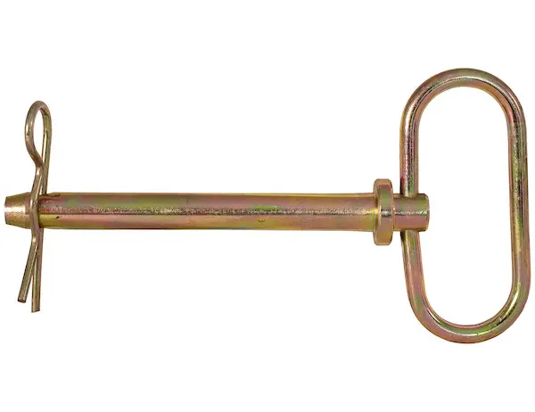 1/2" X 5" (4-1/4" Use) Steel D-Handle Hitch Pin