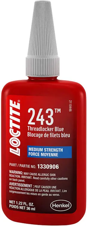 243 Threadlocker Surface Insensitive 36ml (Loctite)