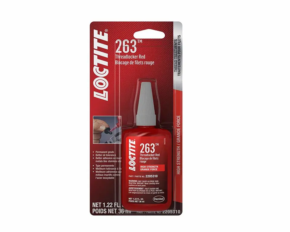263 Threadlocker High Strength 36ml (Loctite)